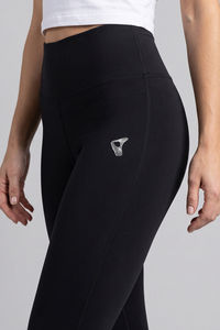 Zelocity Quick Dry Training Leggings - Black Beauty — thumbnail 5